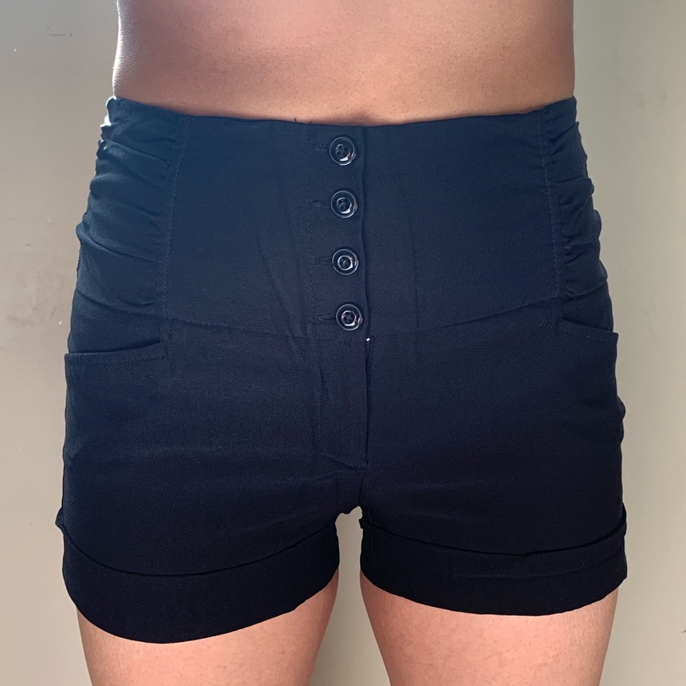 High waisted shorts